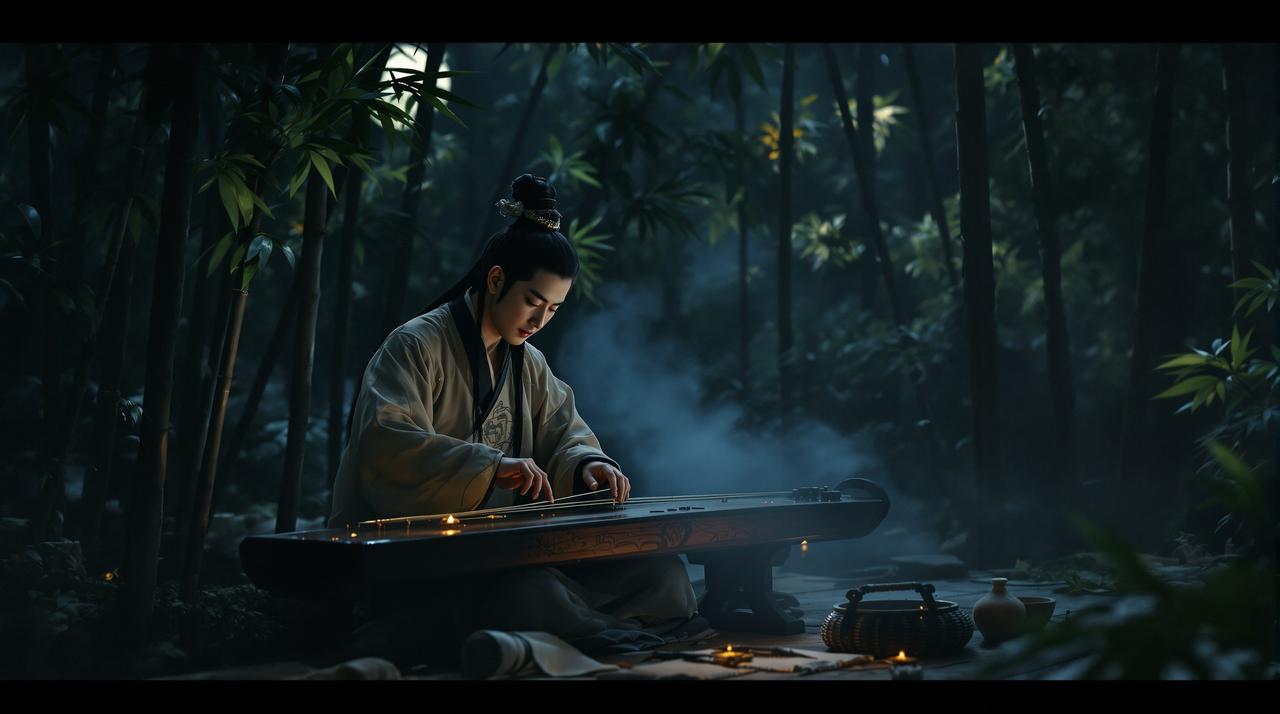 伦理片电影院作品《琴师》剧照